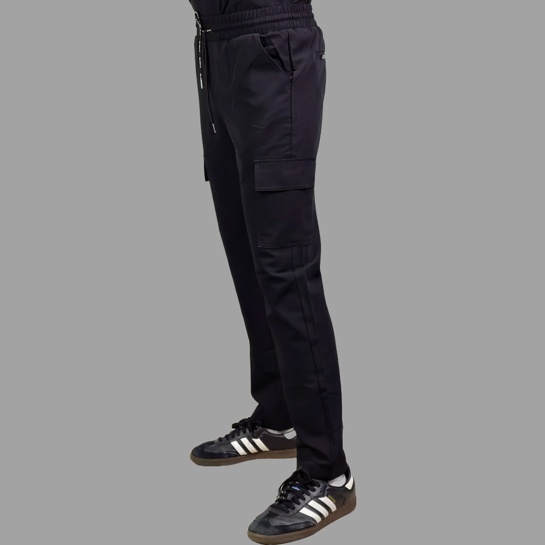 Pantalon Quirurgico Antifluido Hombre, Scrubs 300 Negro