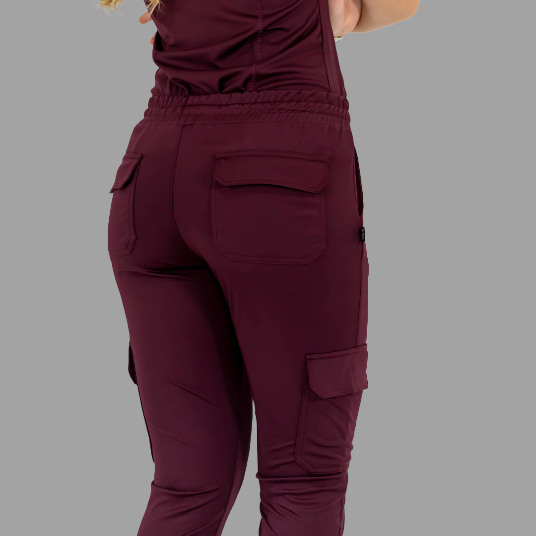 Jogger Quirúrgico, Vino Mujer Super Stretch, Scrubs 910