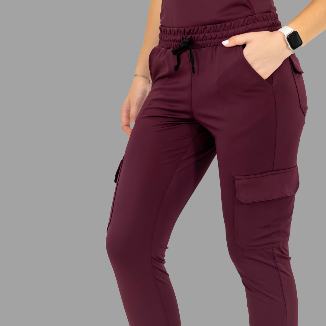 Jogger Quirúrgico, Vino Mujer Super Stretch, Scrubs 910