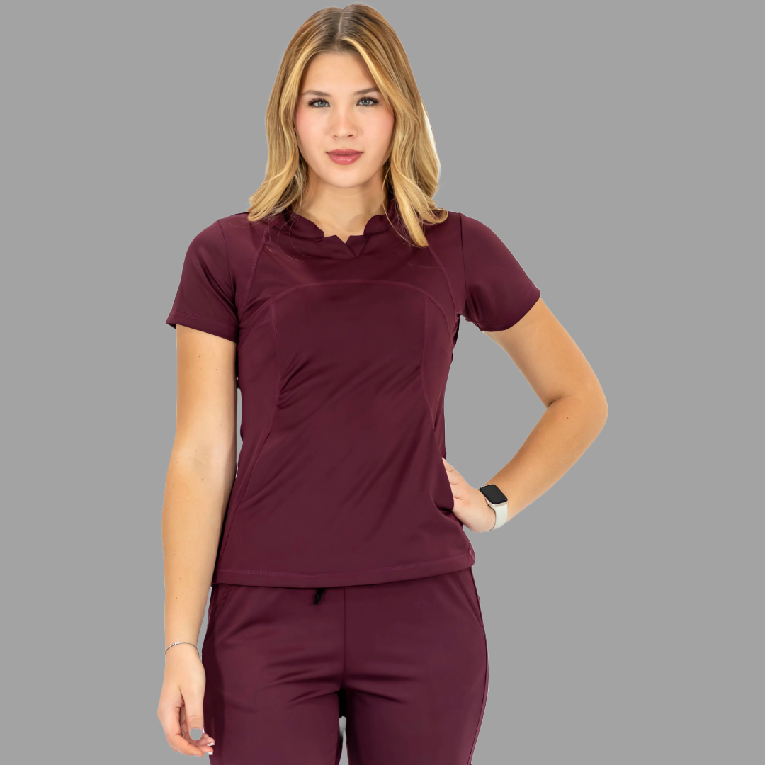 Filipina Quirúrgica Vino Mujer, Super Stretch, Scrubs 910