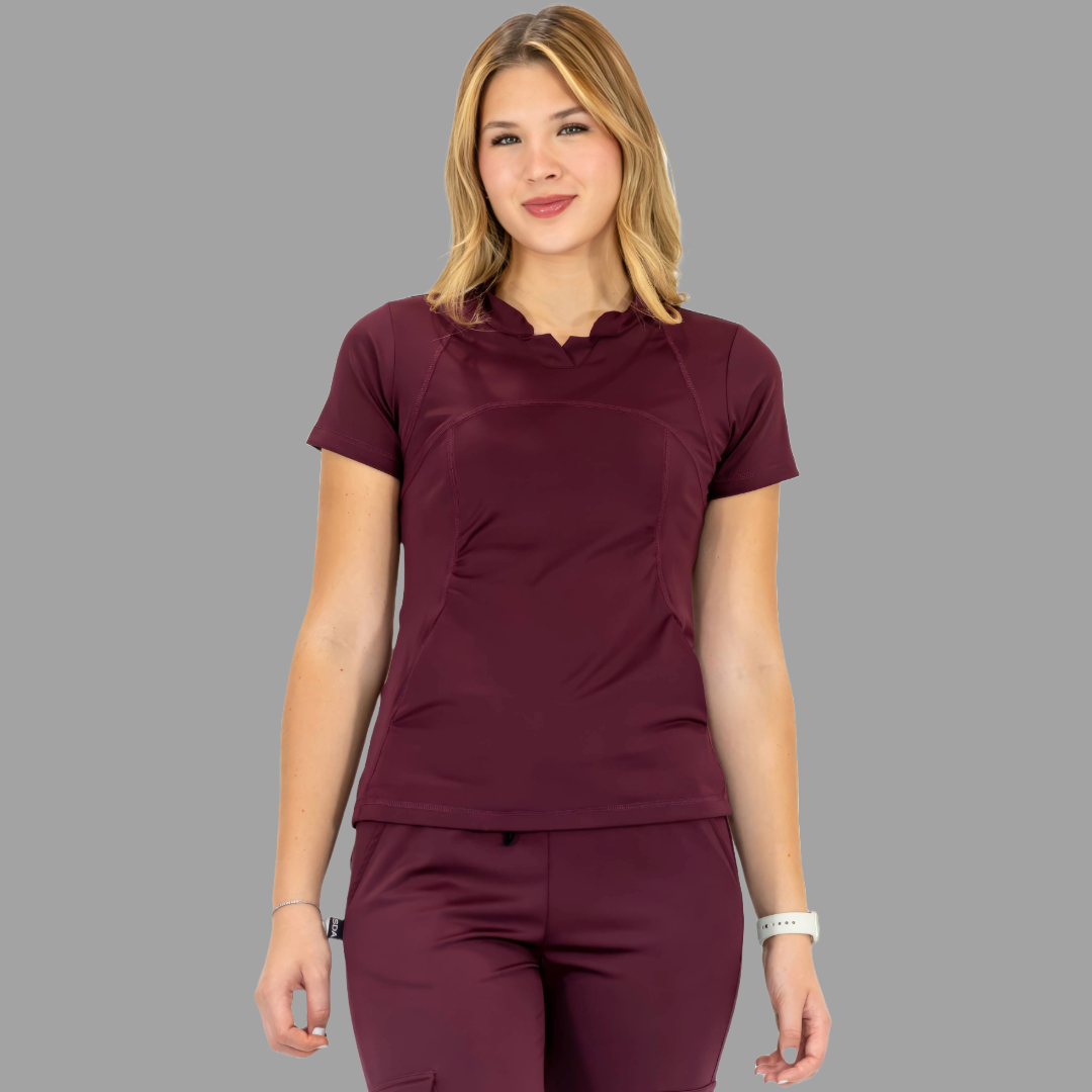 Filipina Quirúrgica Vino Mujer, Super Stretch, Scrubs 910