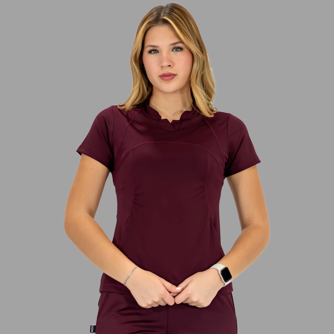 Filipina Quirúrgica Vino Mujer, Super Stretch, Scrubs 910