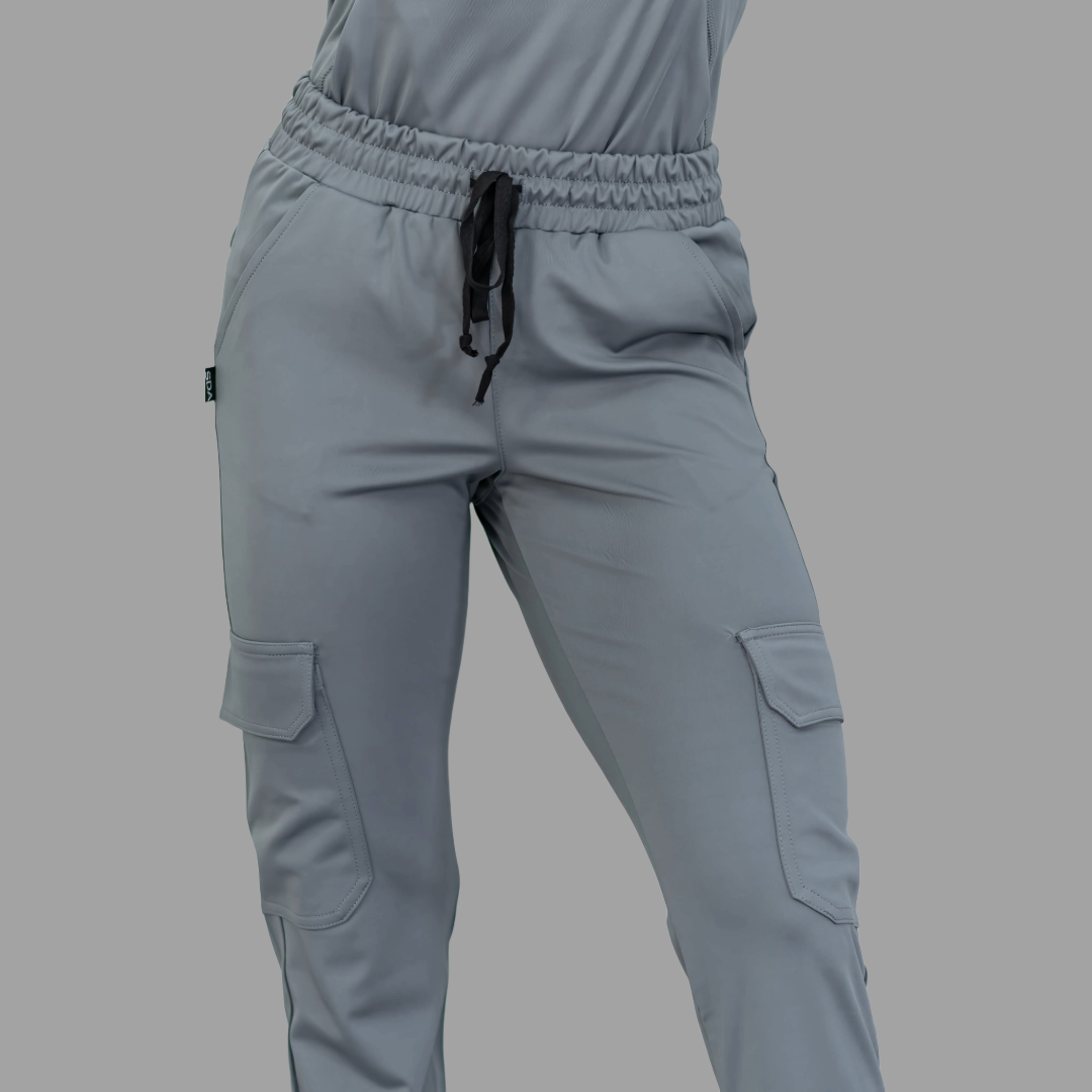 Women's Jogger 910 Gris Medio Super Stretch Scrubs.