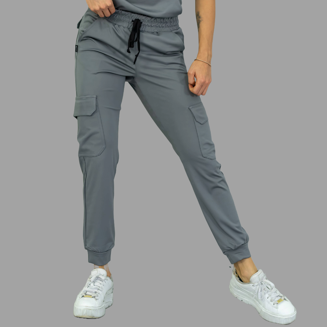 Women's Jogger 910 Gris Medio Super Stretch Scrubs.