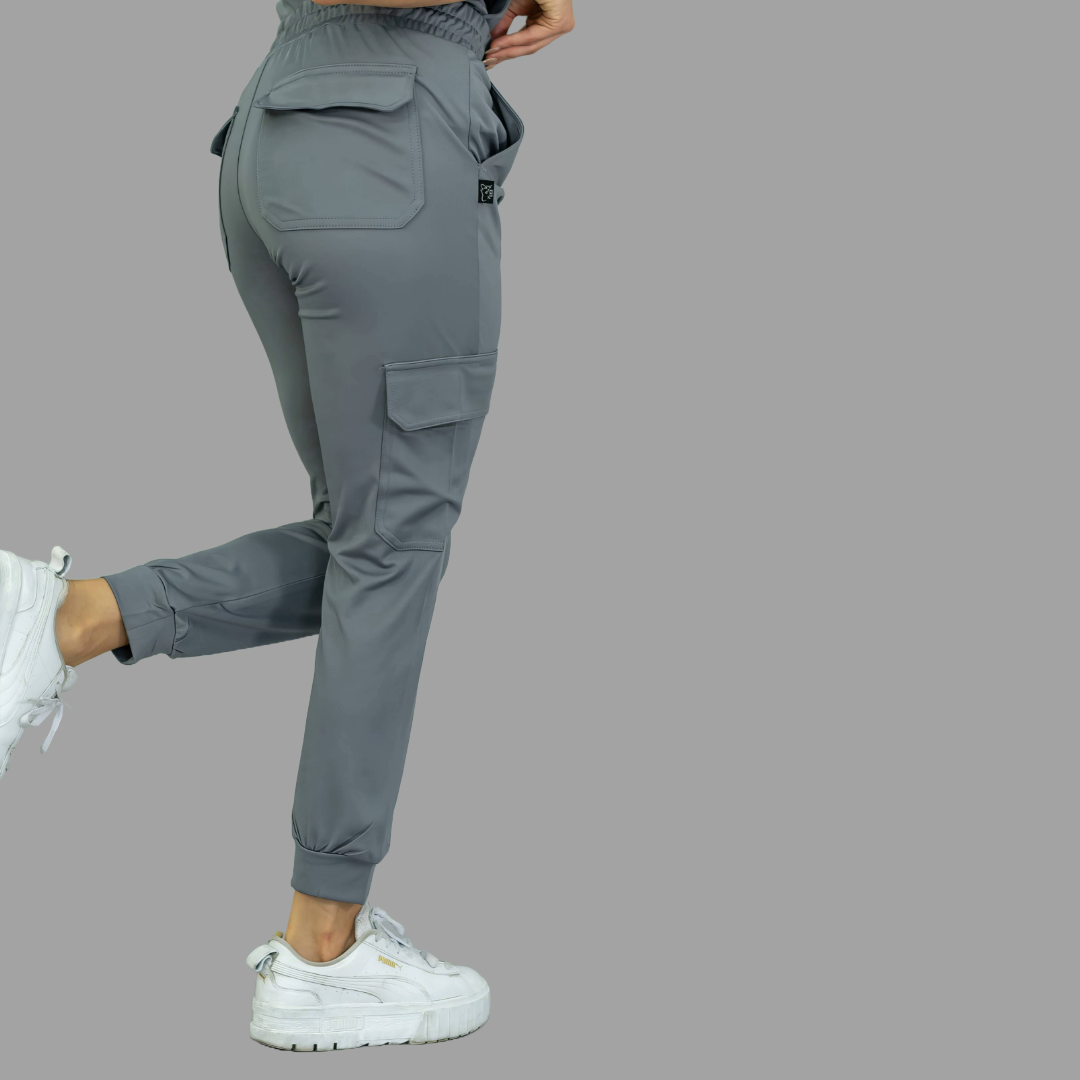 Women's Jogger 910 Gris Medio Super Stretch Scrubs.