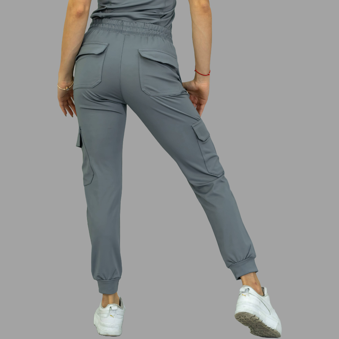 Women's Jogger 910 Gris Medio Super Stretch Scrubs.