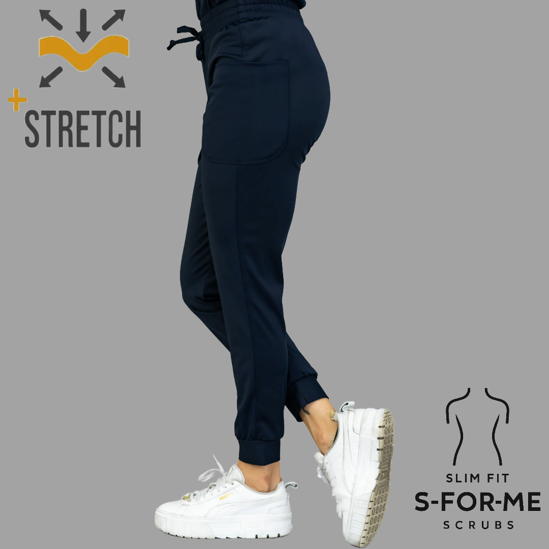Jogger Quirúrgico Azul Marino Dama 902
