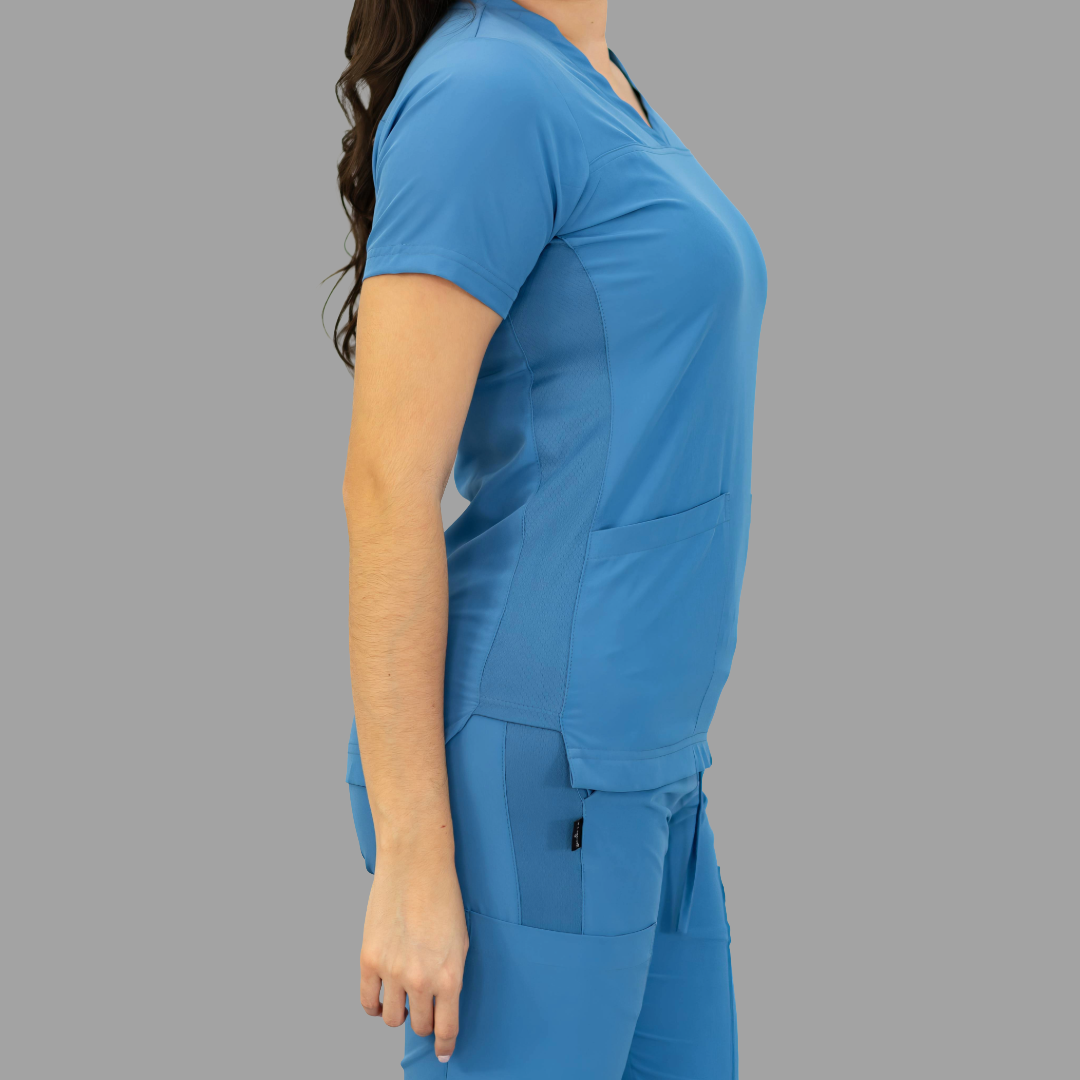 Filipina Mujer 530 Quirúrgica Azul Plumbago, Scrubs 530