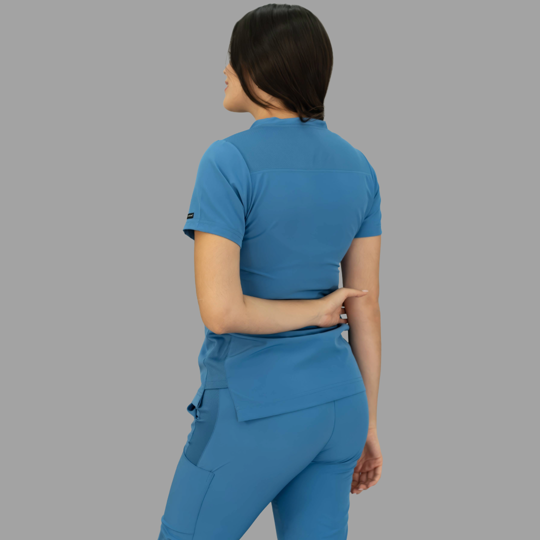 Filipina Mujer 530 Quirúrgica Azul Plumbago, Scrubs 530