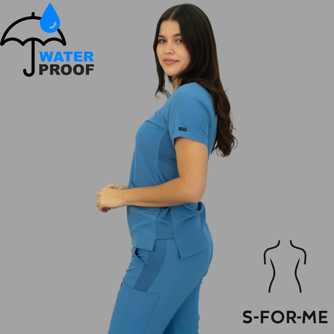 Filipina Mujer 530 Quirúrgica Azul Plumbago, Scrubs 530