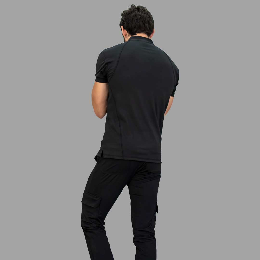 Filipina Quirurgica Negra Hombre, Super stretch (Scrubs Est. 910)