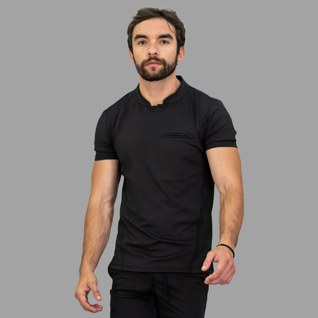 Filipina Quirurgica Negra Hombre, Super stretch (Scrubs Est. 910)