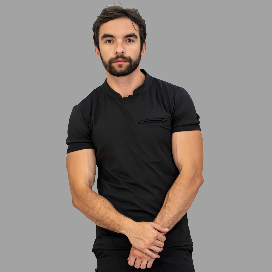 Filipina Quirurgica Negra Hombre, Super stretch (Scrubs Est. 910)
