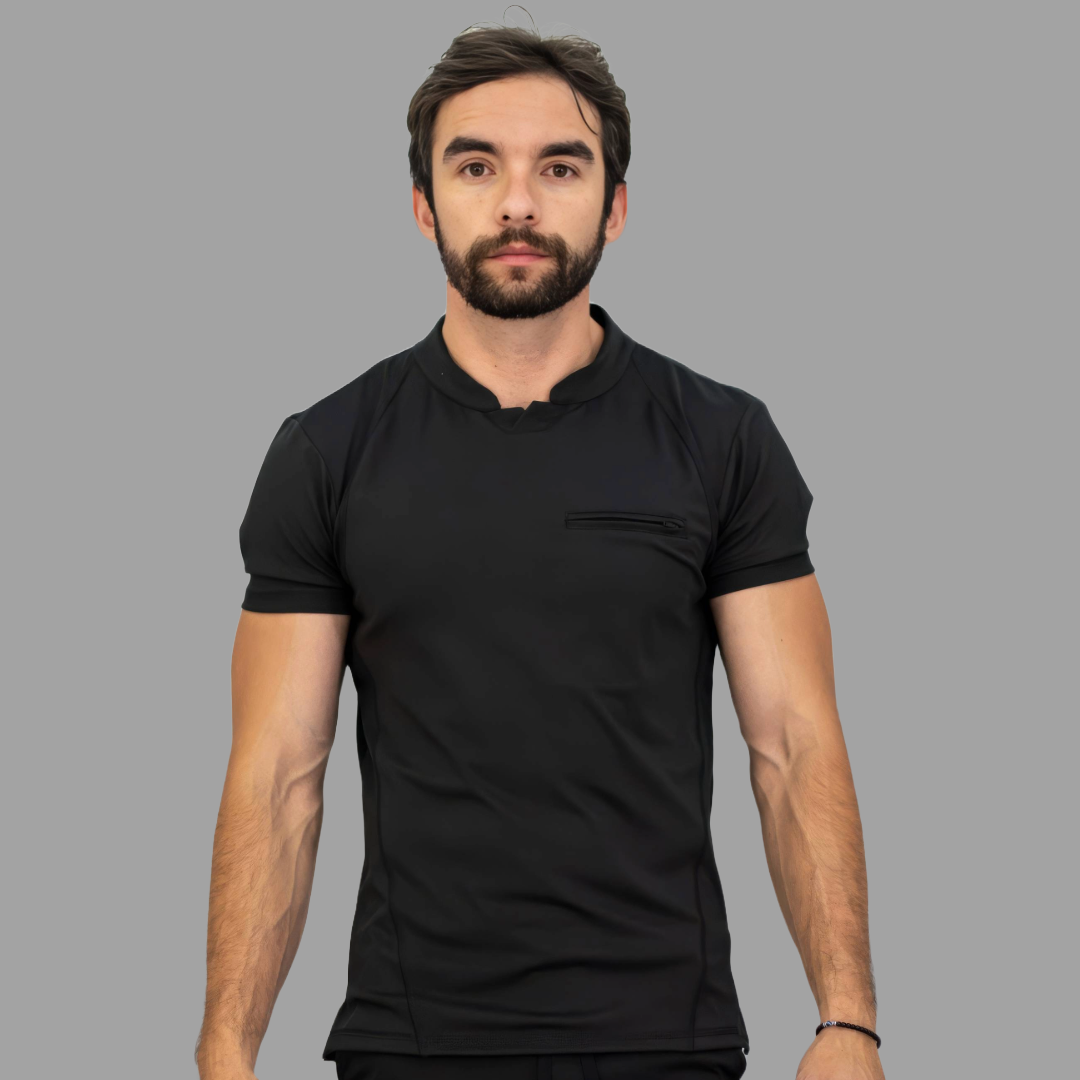 Filipina Quirurgica Negra Hombre, Super stretch (Scrubs Est. 910)