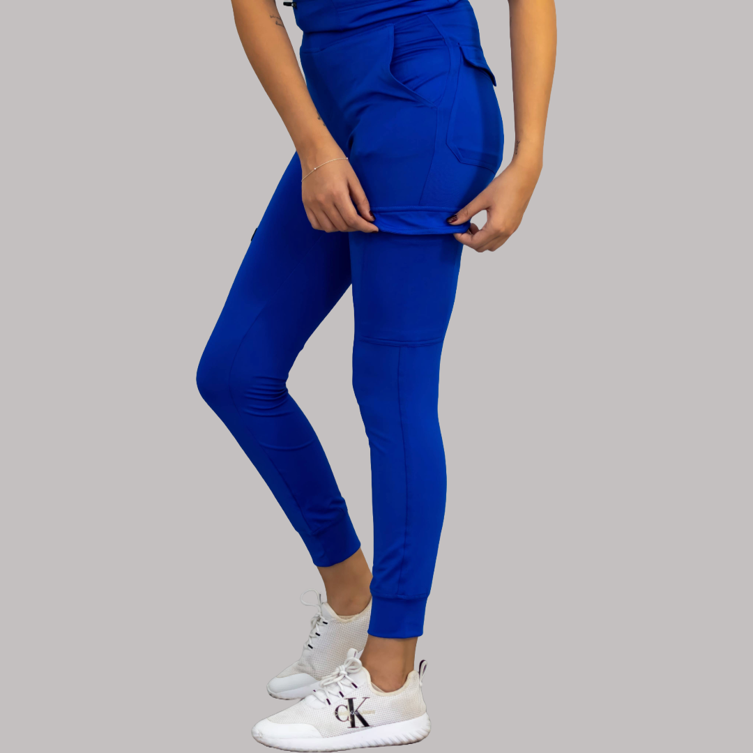 Jogger Quirurgico Mujer 901 Azul Rey Super Stretch