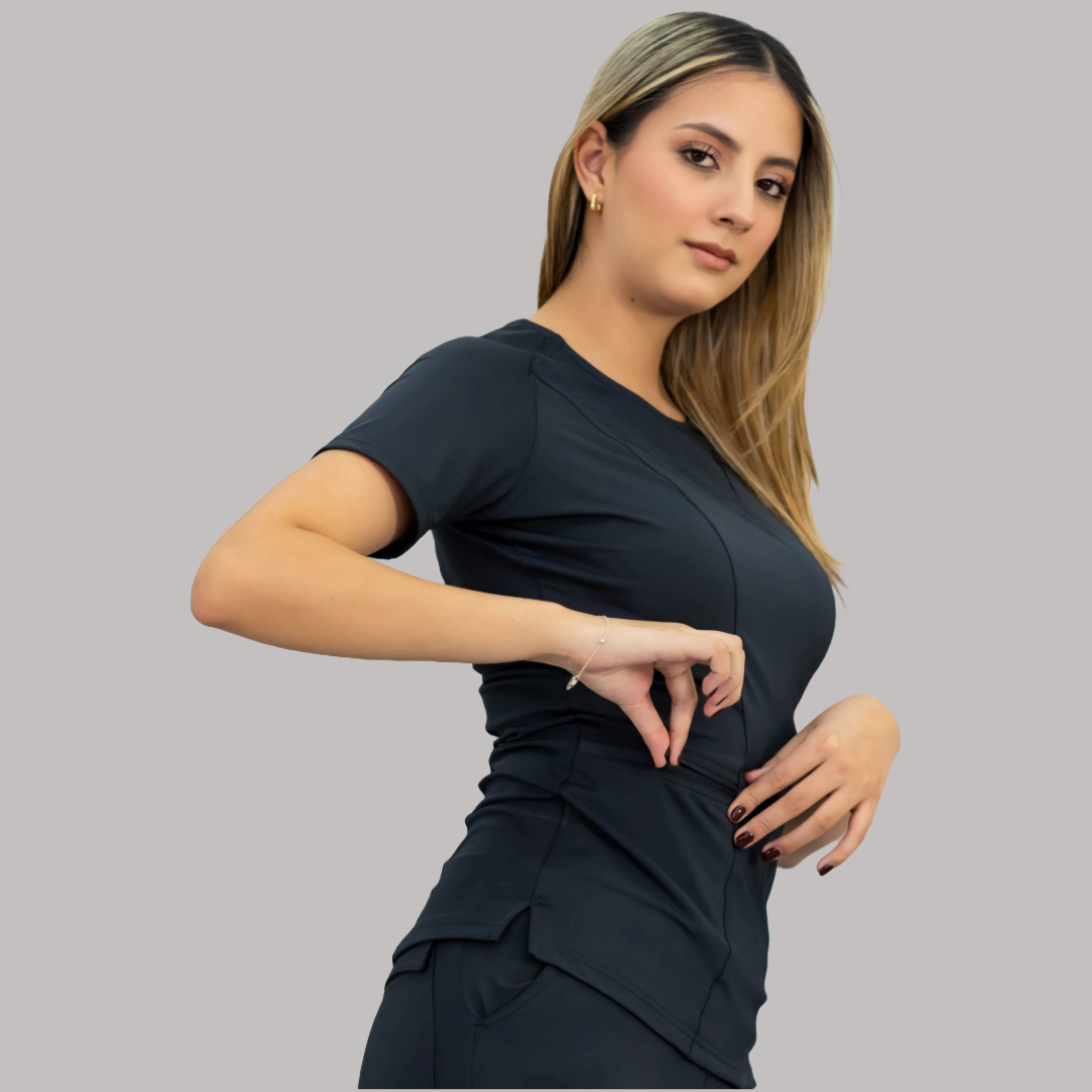Filipina Quirurgica Negra Mujer, Super Stretch, Scrubs 901
