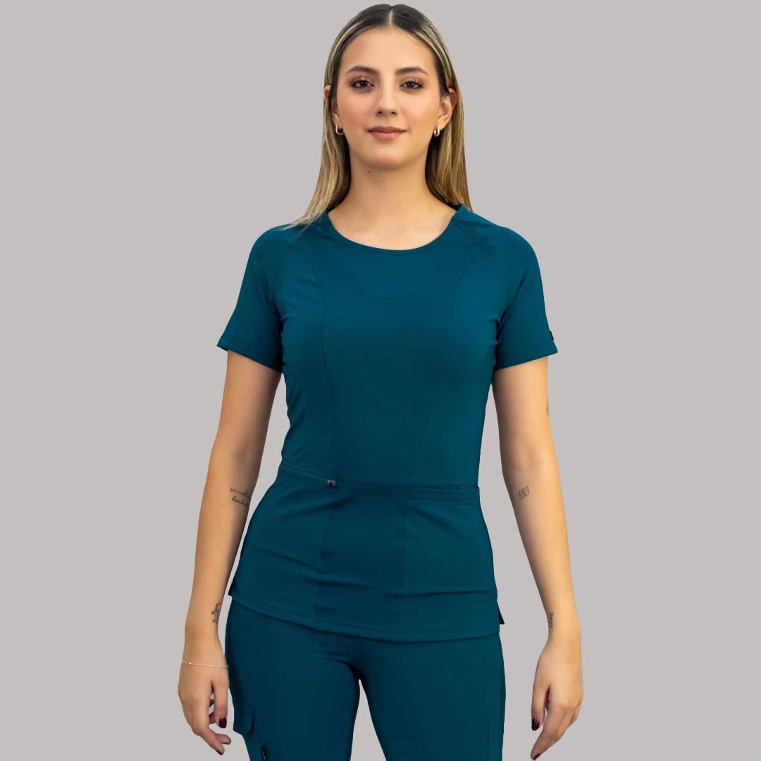 Filipina Quirurgica Mujer Azul Corsair, Super Stretch, Scrubs 901
