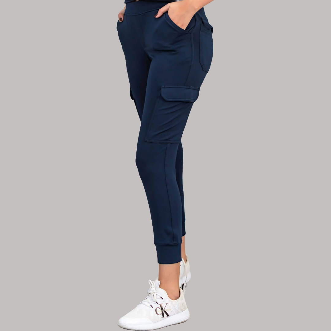 Jogger Quirúrgico, Scrubs Super Stretch Mujer 901 Azul Marino
