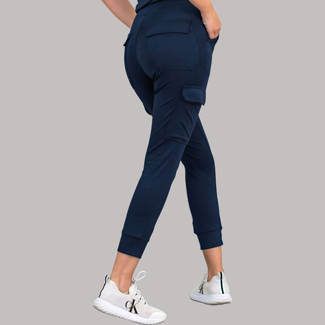 Jogger Quirúrgico, Scrubs Super Stretch Mujer 901 Azul Marino