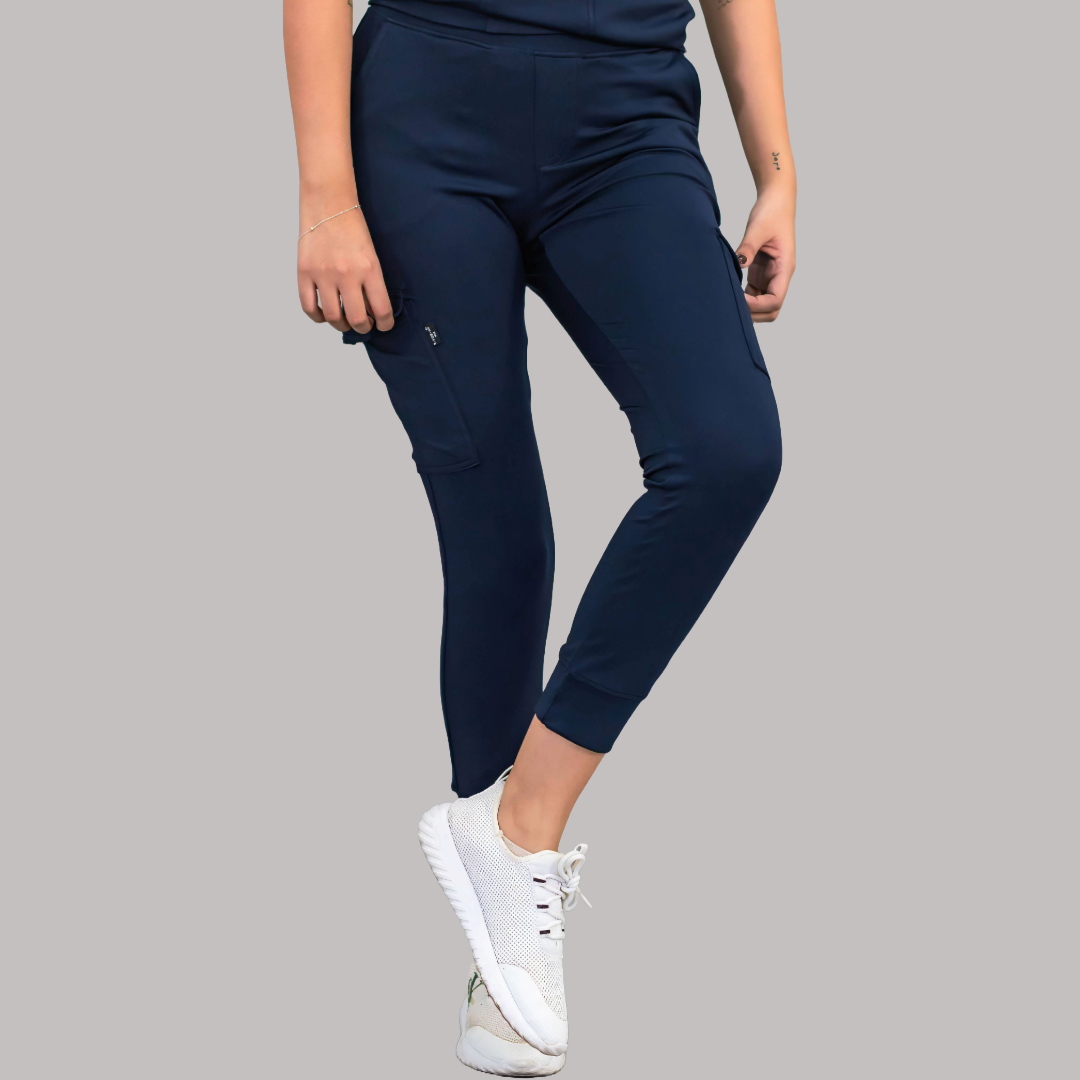 Jogger Quirúrgico, Scrubs Super Stretch Mujer 901 Azul Marino