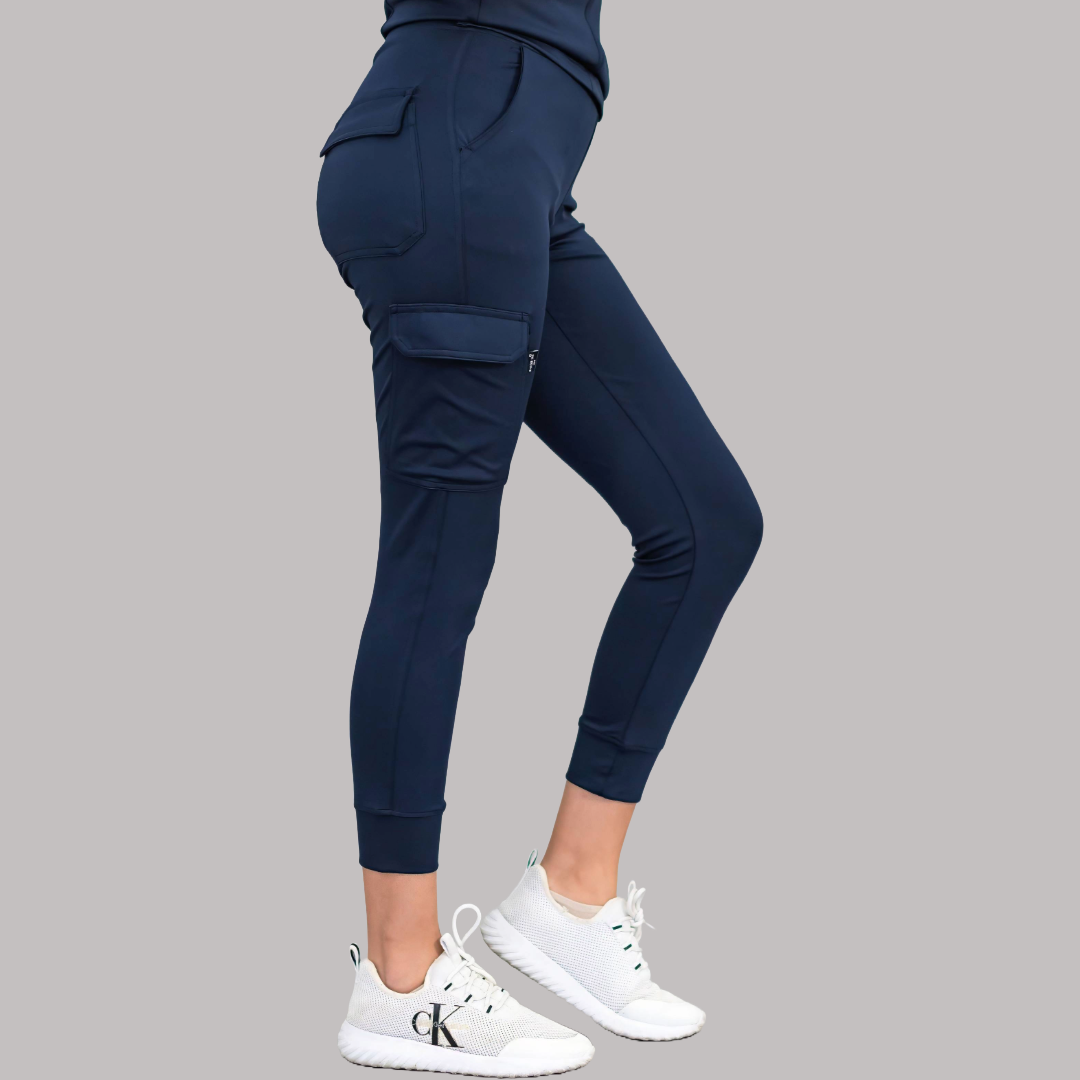 Jogger Quirúrgico, Scrubs Super Stretch Mujer 901 Azul Marino