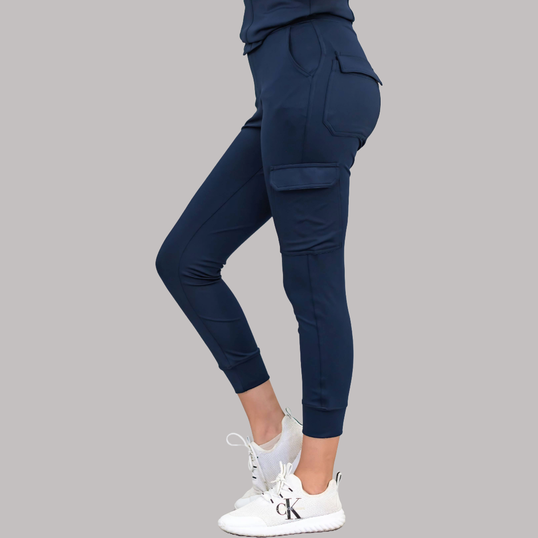 Jogger Quirúrgico, Scrubs Super Stretch Mujer 901 Azul Marino
