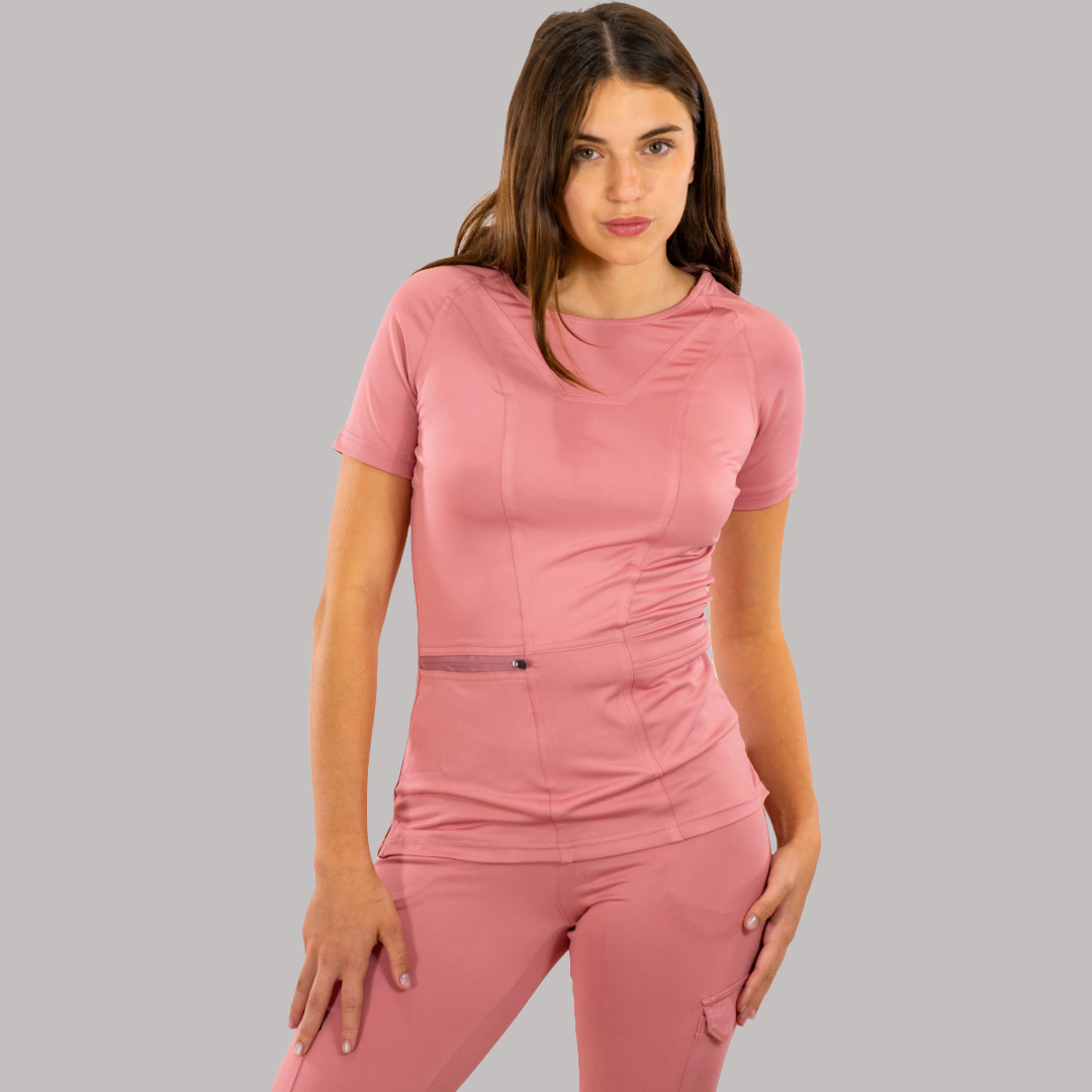Filipina Quirúrgica, Scrubs Super Stretch Mujer 901 Palo de Rosa