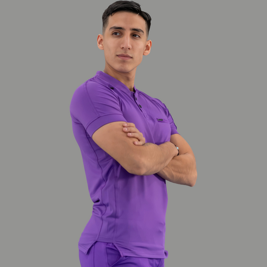 Filipina Quirúrgica Hombre Morado, Scrubs 901