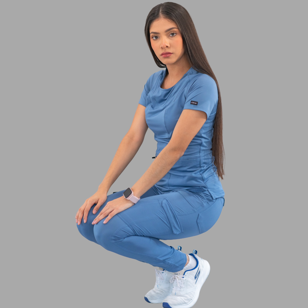 Filipina Quirúrgica Mujer Corn Flower, Super Stretch, Scrubs 901
