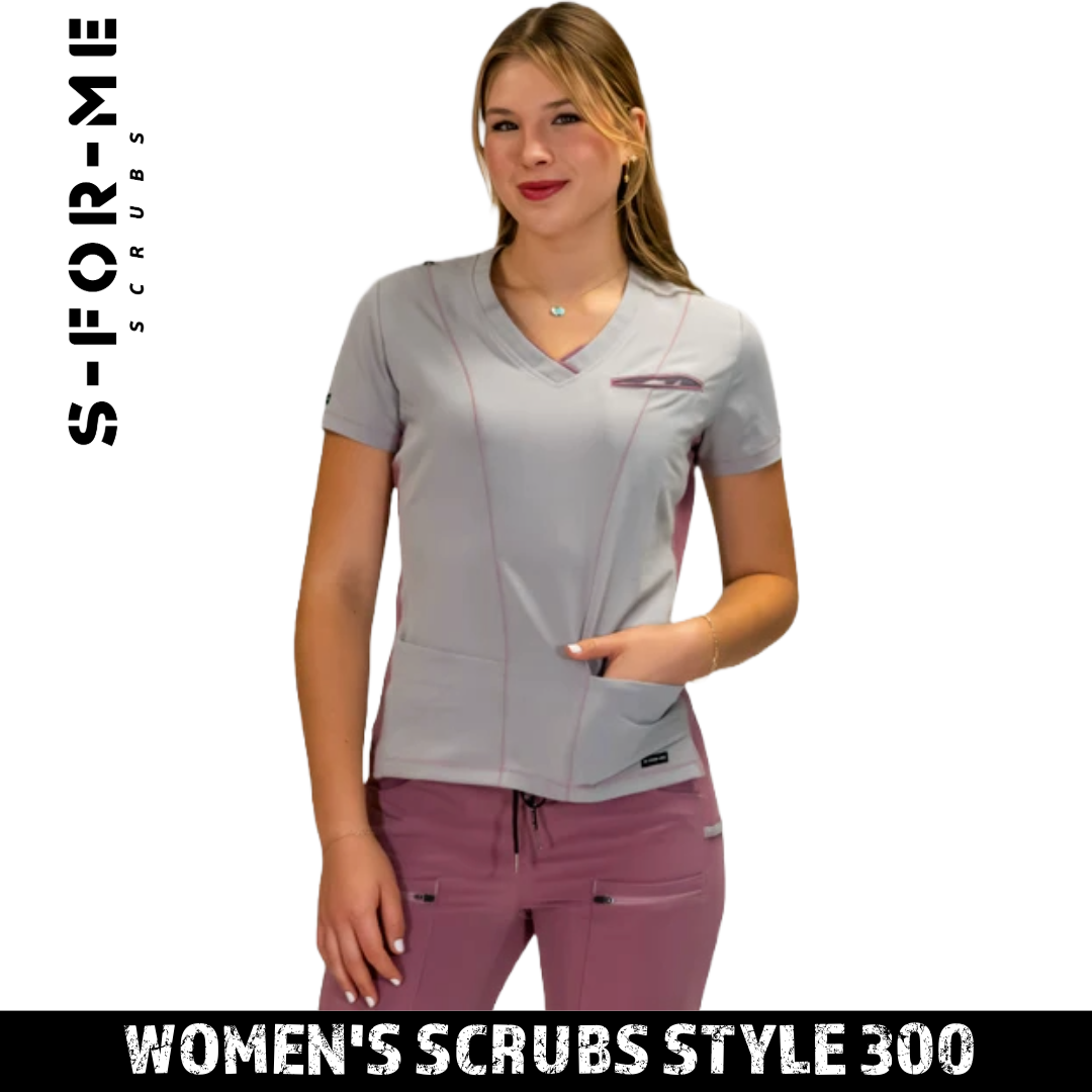 Scrubs Estilo 300 Mujer, Antifluido, Premium Scrubs