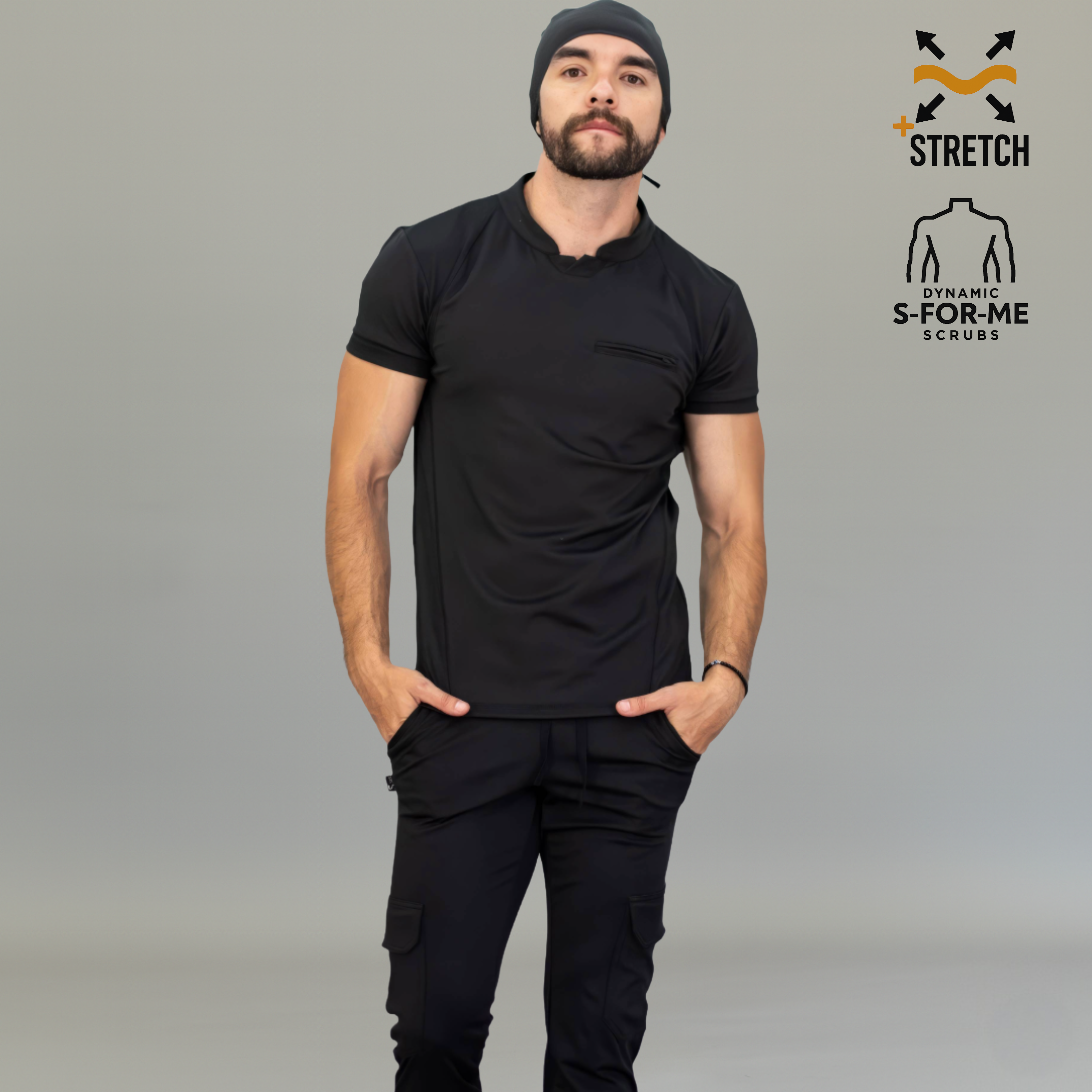 S-FOR-ME Scrubs Hombre 910 Super Stretch, Fit