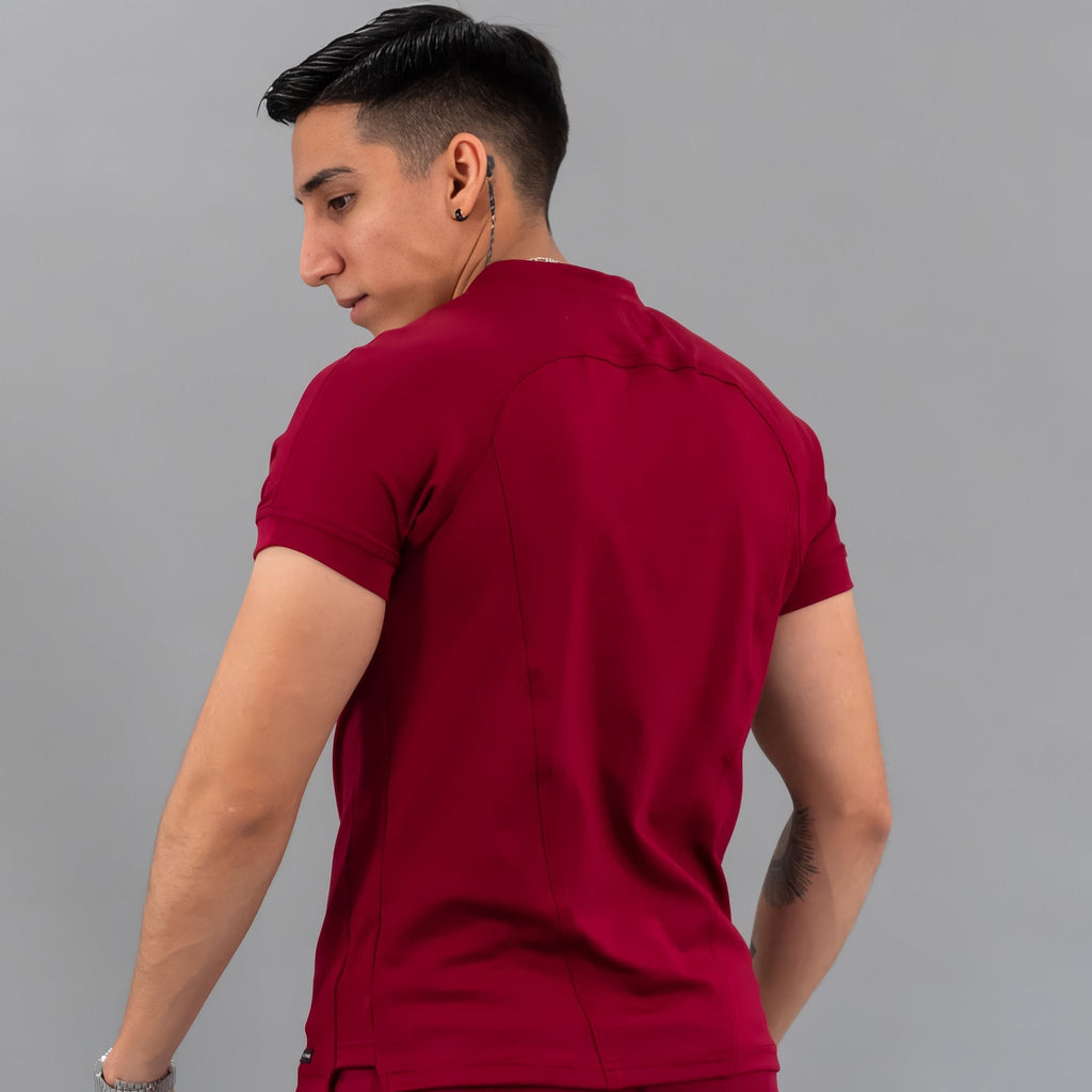 Filipina Médica 920 Burdeos Super Stretch para Hombre