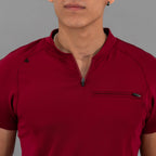 Filipina Médica 920 Burdeos Super Stretch para Hombre