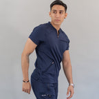 Filipina Médica 920 Azul Marino Super Stretch para Hombre