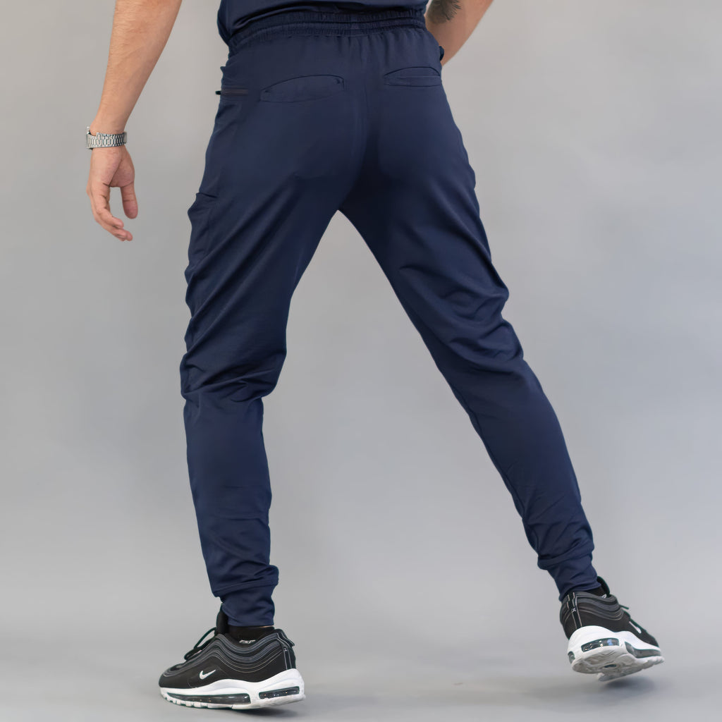 Jogger Quirúrgico Hombre Azul Marino Super Stretch, Scrubs 920