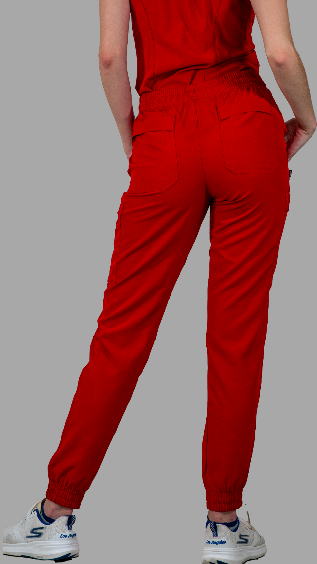 Jogger Mujer 501  6 Bolsas Rojo F.W