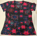 Filipina Estampado Flores, Scrubs 600