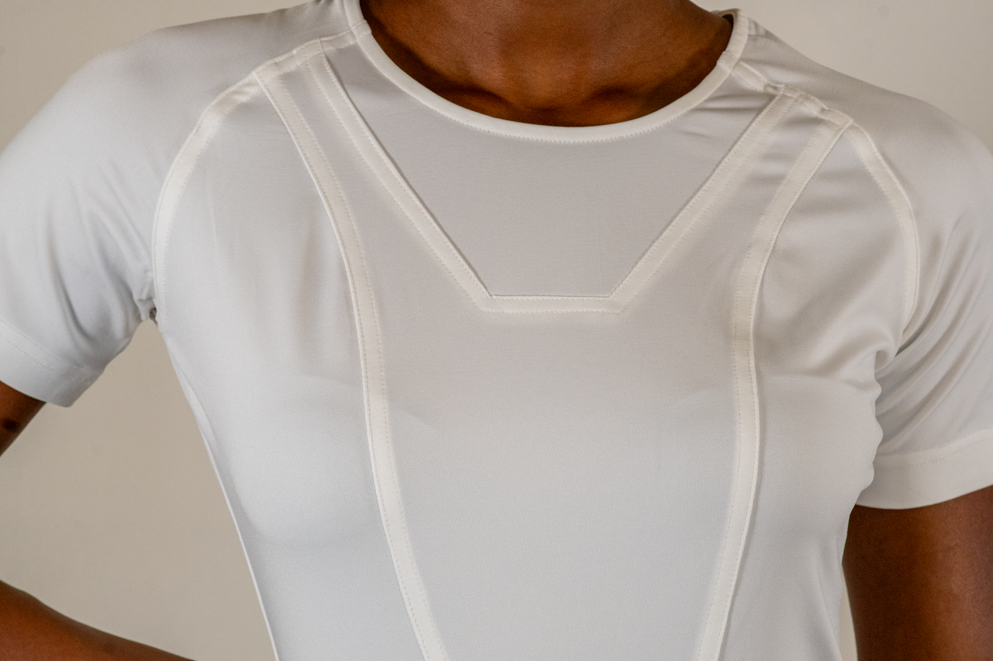 Women’s Top 901 White Super Stretch