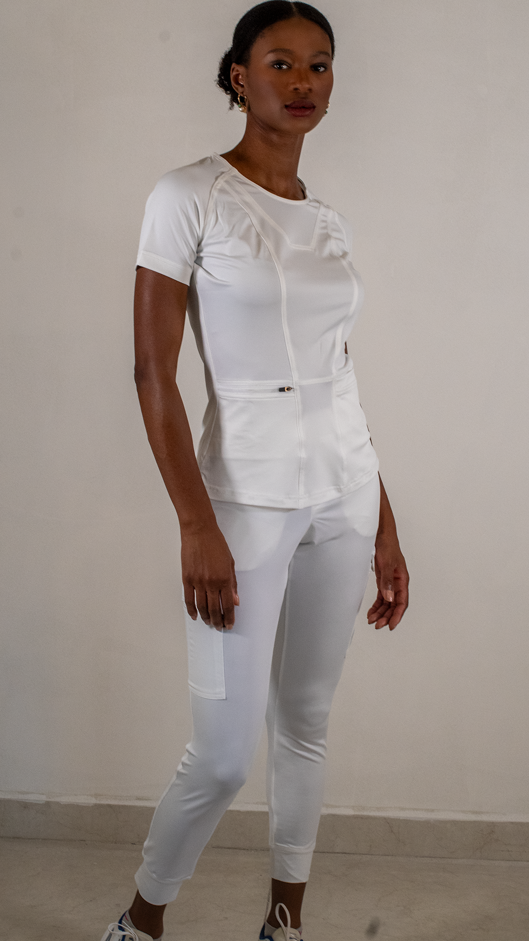 Women’s Top 901 White Super Stretch
