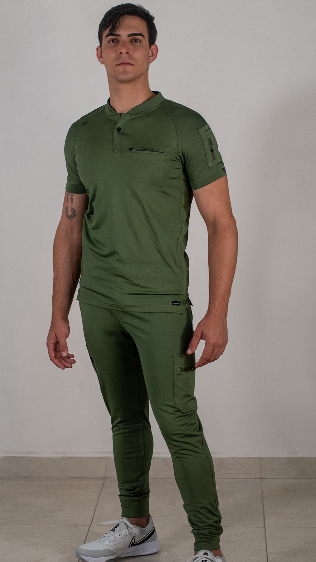 Pantalon Quirurgico Hombre  901 Super Stretch Terrarium Moss
