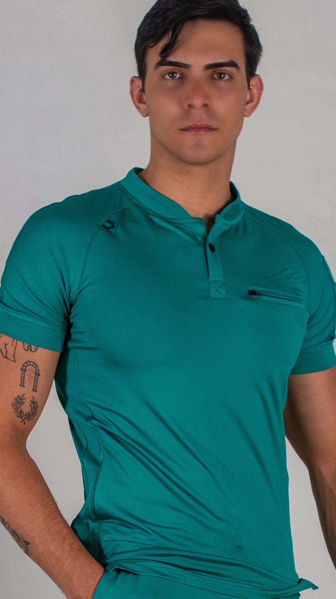 Filipina Quirurgica 901 Hombre Super Stretch Surgical Green