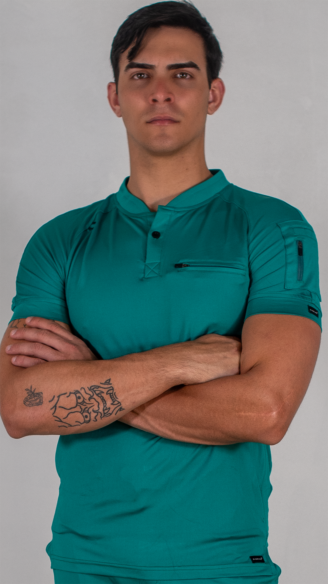 Filipina Quirurgica 901 Hombre Super Stretch Surgical Green