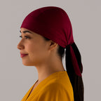 Gorro Quirúrgico Unisex Vino estilo 2 Fourways