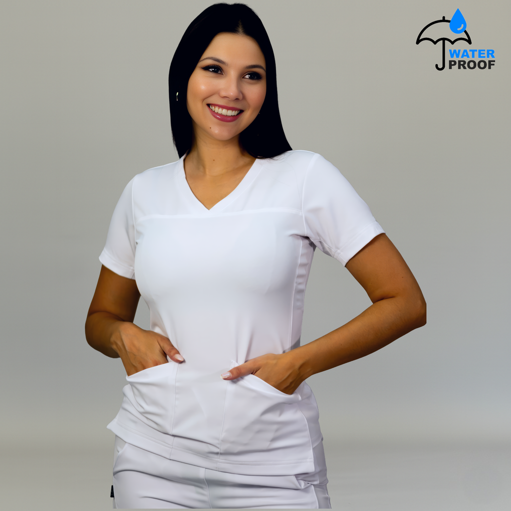 Filipina Mujer 530 Quirúrgica Blanco, Scrubs 530