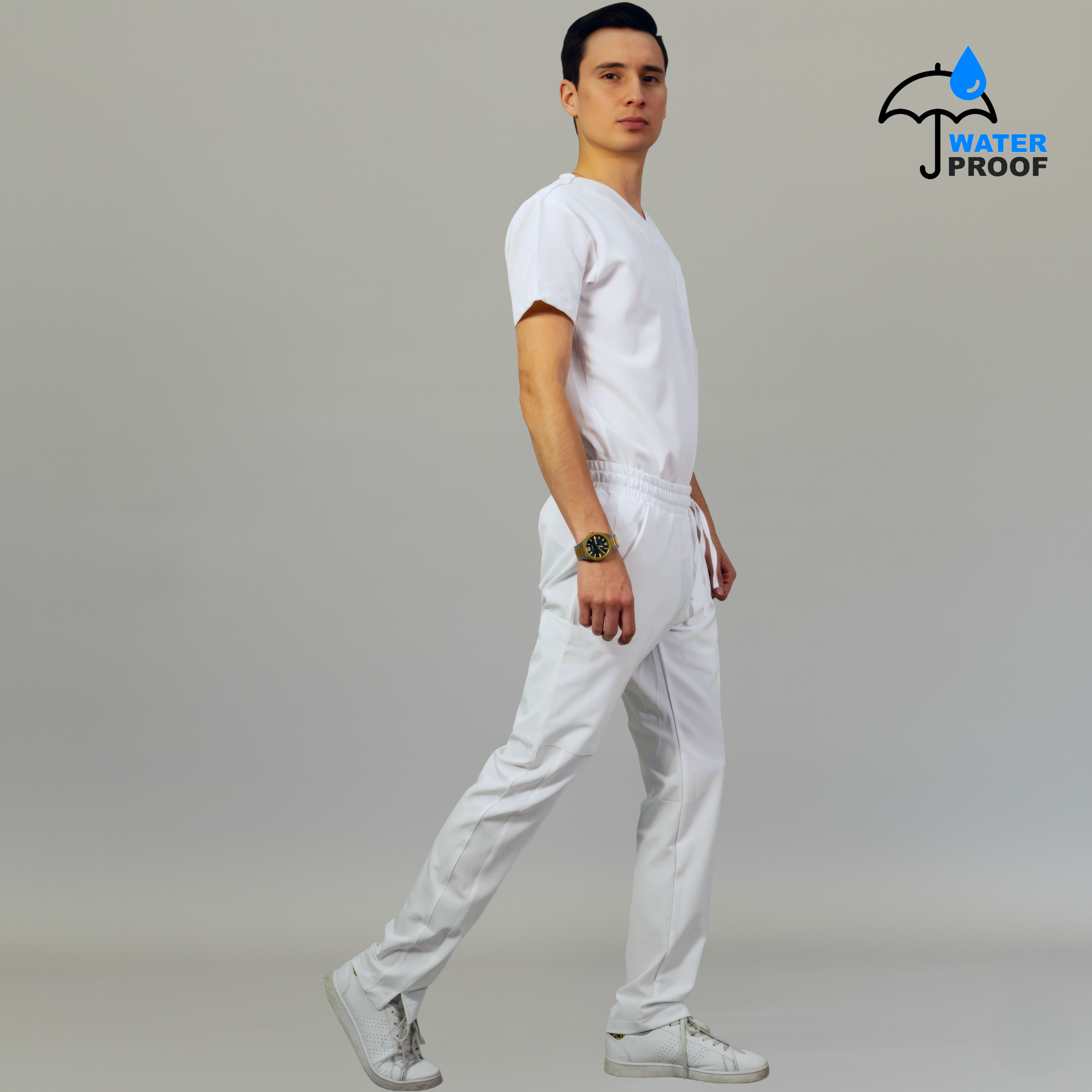 Conjunto Quirúrgico Hombre – Estilo 530 Blanco