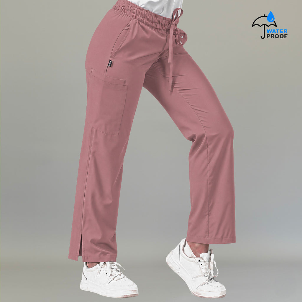 Pantalón Dark Pink 502 Pierna Amplia Quirúrgico Mujer Antifluido Relaxed