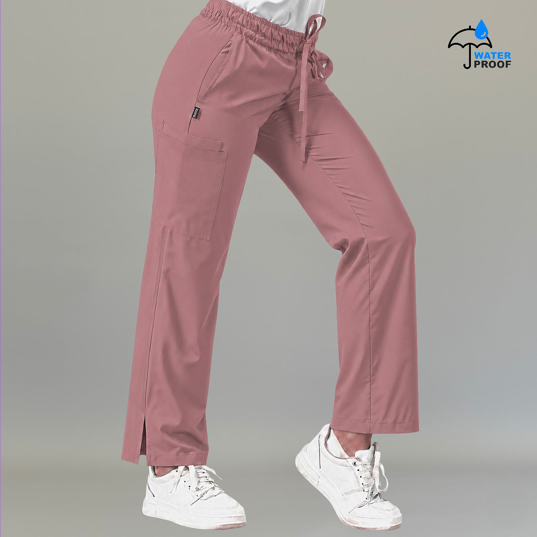 Pantalón Dark Pink 502 Pierna Amplia Quirúrgico Mujer Antifluido Relaxed