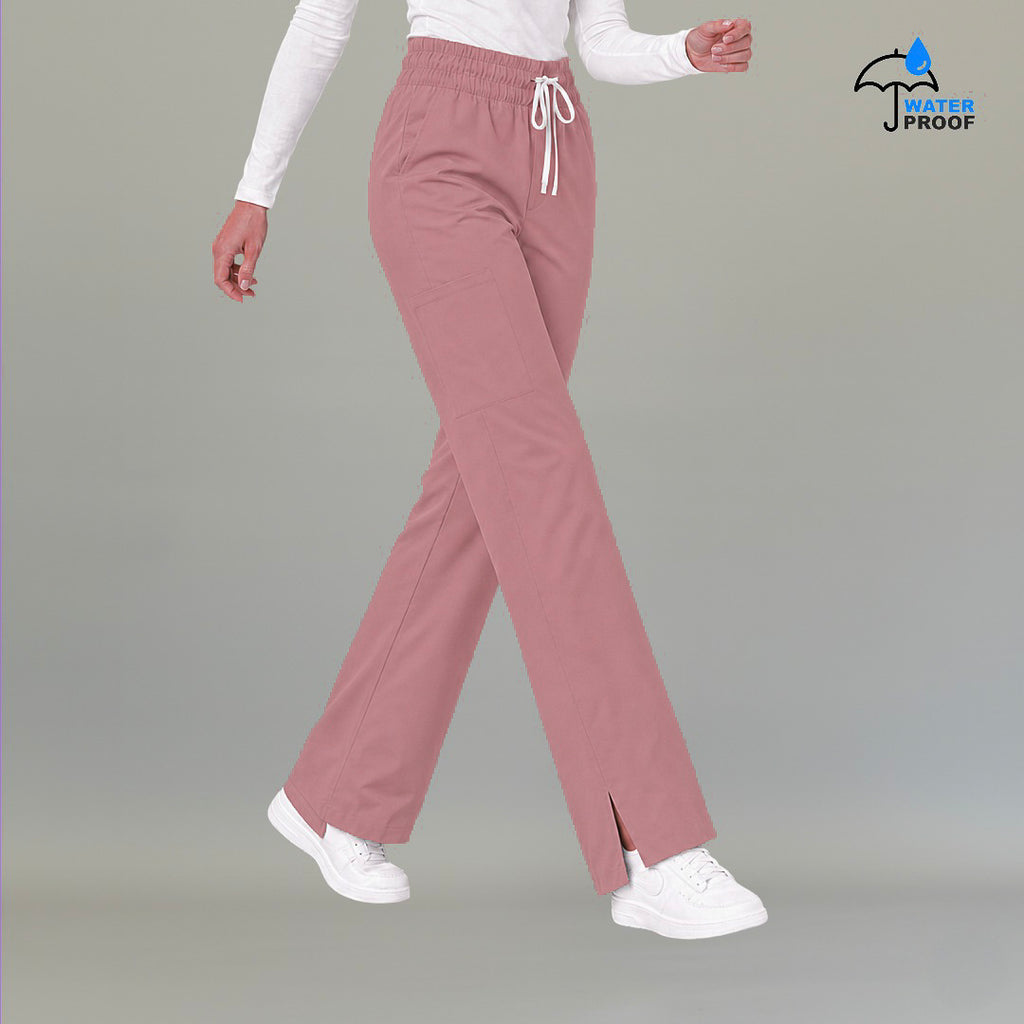 Pantalón Dark Pink 502 Pierna Amplia Quirúrgico Mujer Antifluido Relaxed