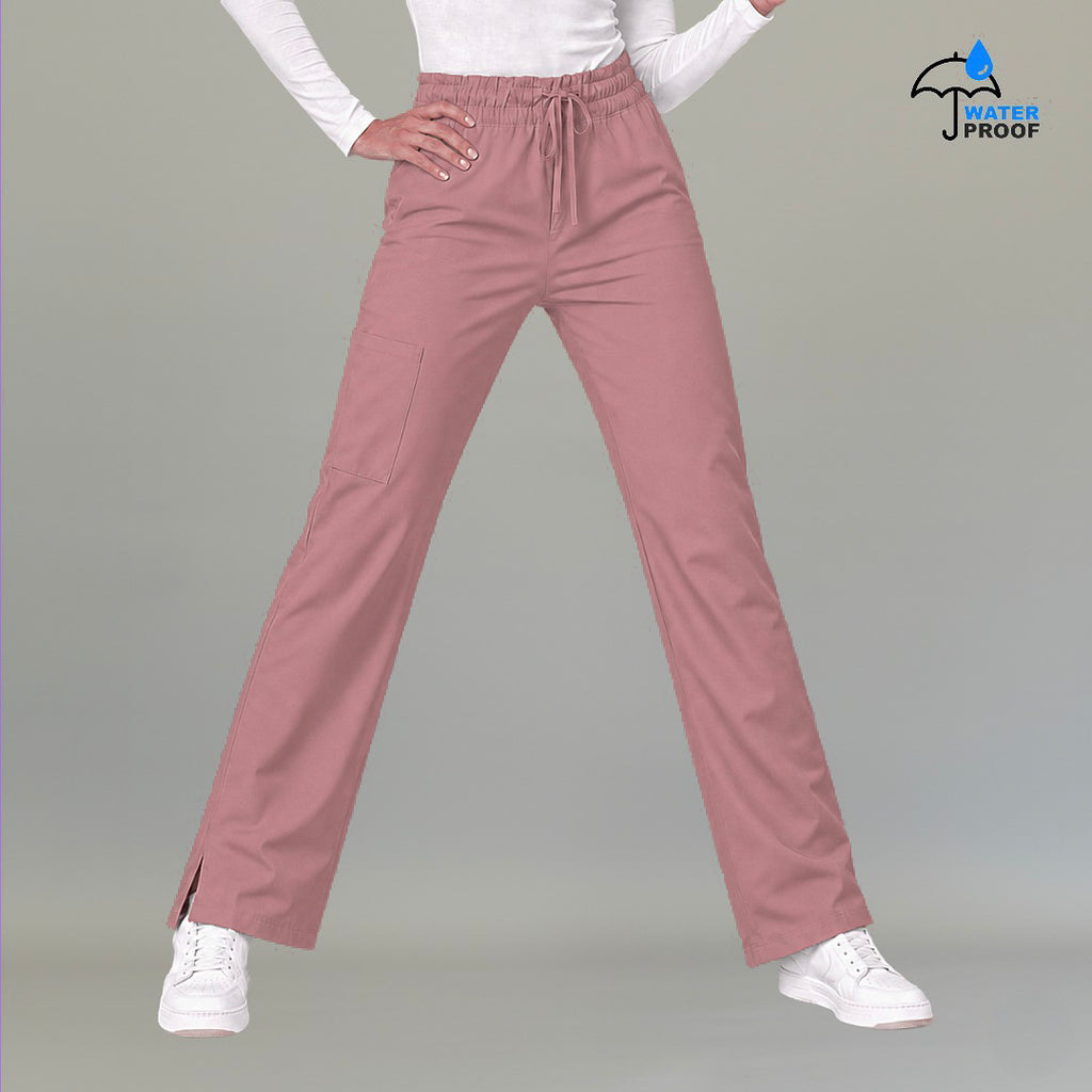 Pantalón Dark Pink 502 Pierna Amplia Quirúrgico Mujer Antifluido Relaxed