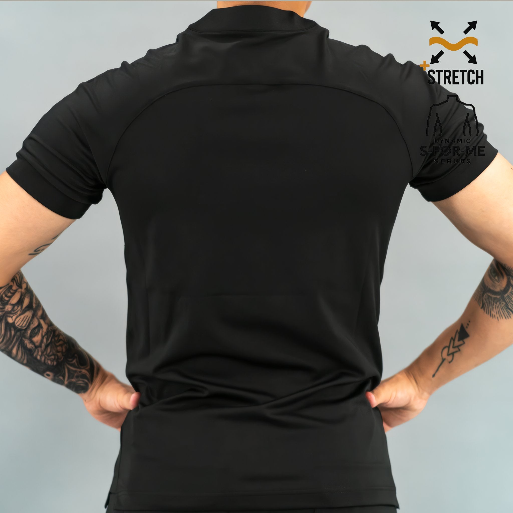pijama quirúrgica negra